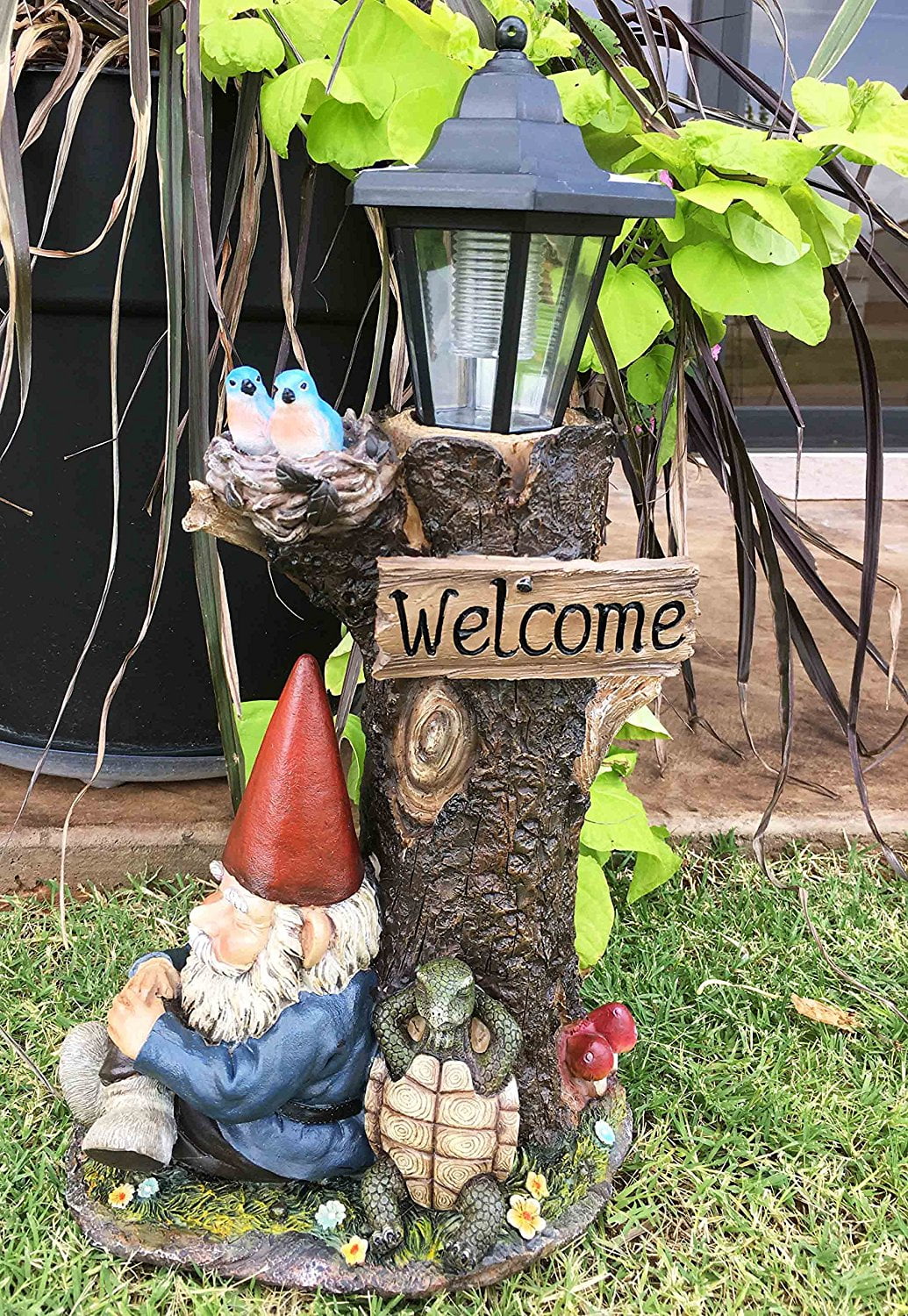 Solar LED Light Garden Statue Z819