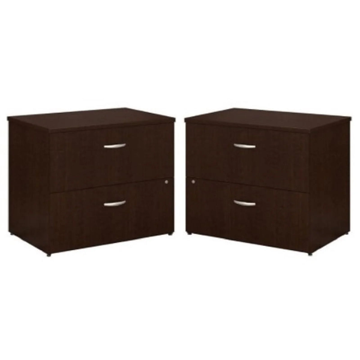 2 Piece Wood Filing Cabinet Set with 2 Drawer G30823