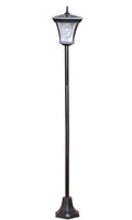 Vintage Outdoor Solar Lamp Post Light D22387