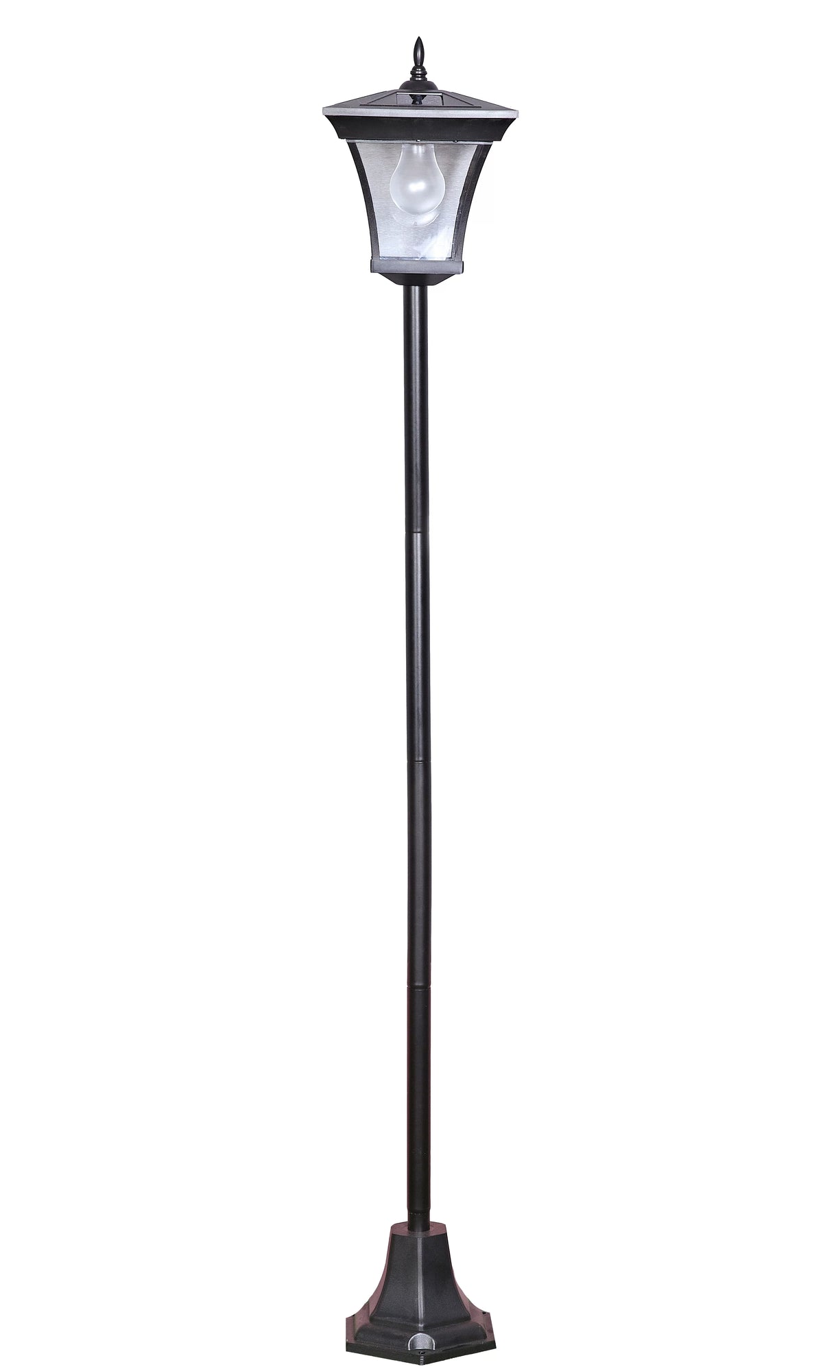 Vintage Outdoor Solar Lamp Post Light D22387