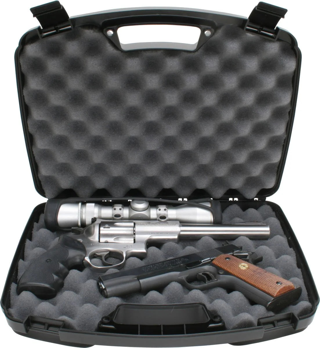Two Handgun Case Textured Polypropylene U87807