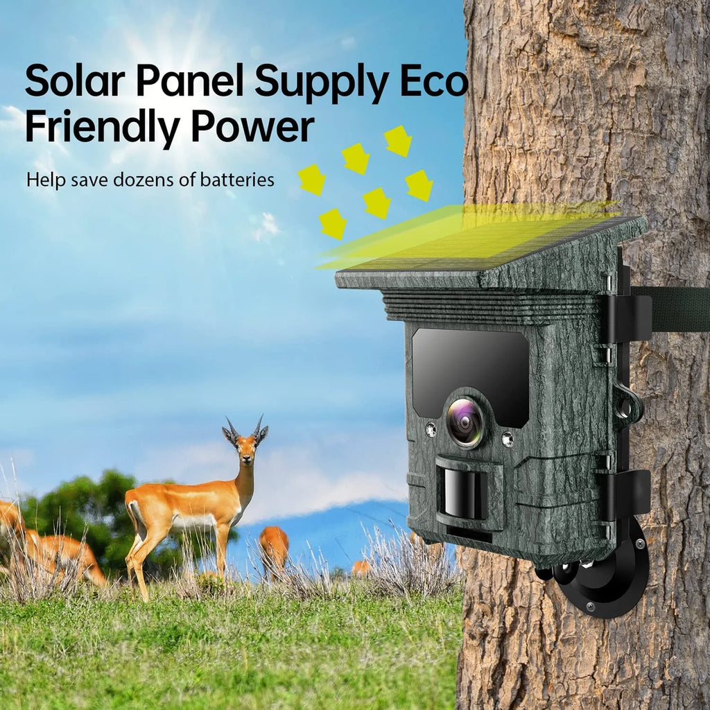 4K 30fps 46MP Night Vision Waterproof IP66 Motion Activated Trail Camera A9133