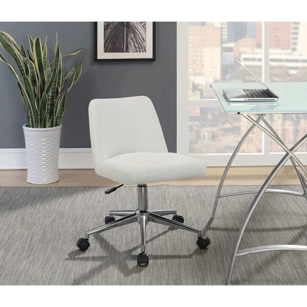 Swivel Office Chair Grey X71776
