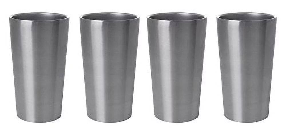 4 Piece Double Wall Stainless Steel Tumbler Set I1524