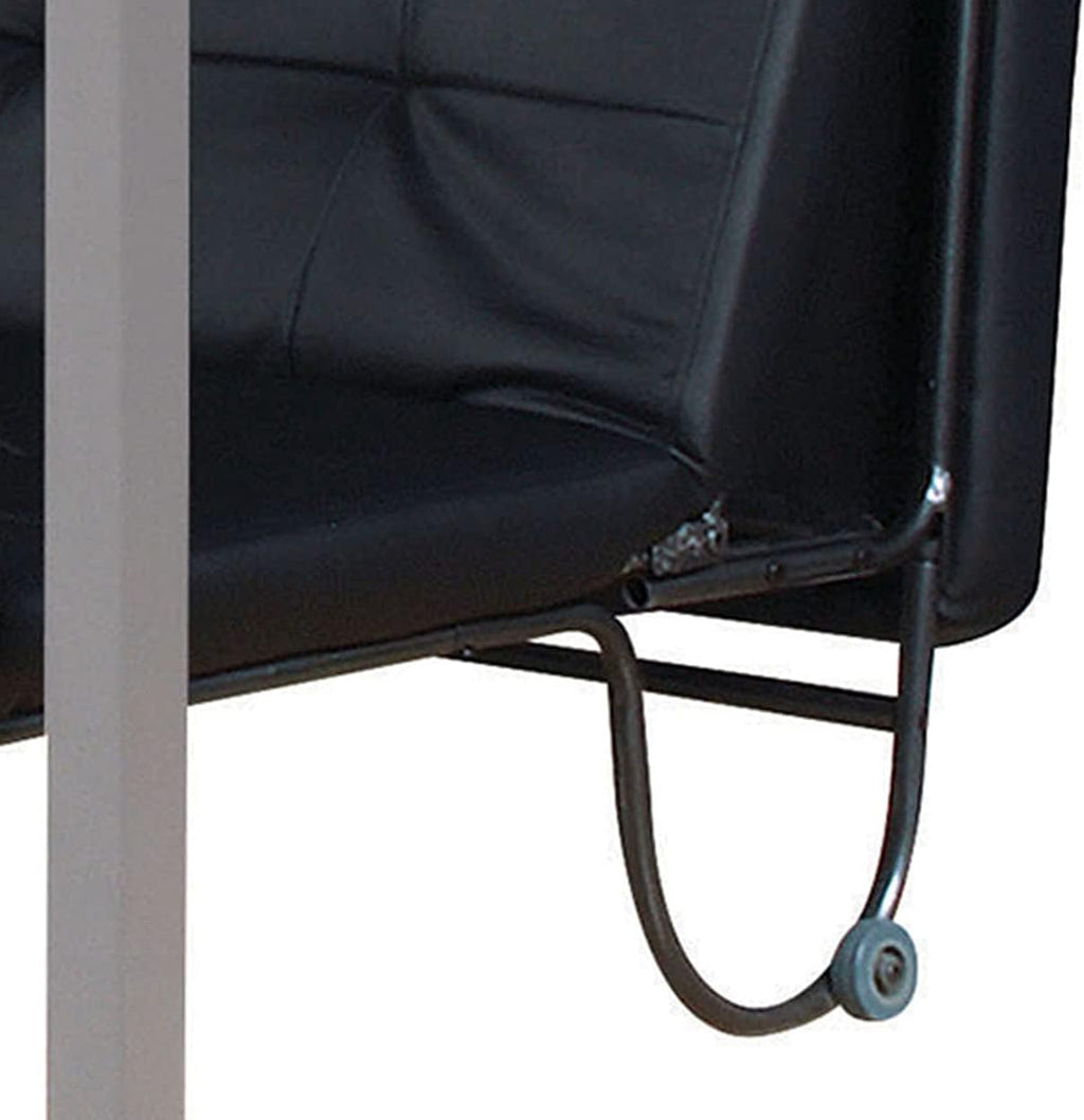 Silver And Black Futon Chair D787