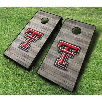 10 Piece Distressed Cornhole Set U9455