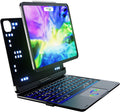 Swivel iPad Keyboard Case with Touchpad Wireless Backlit M875135
