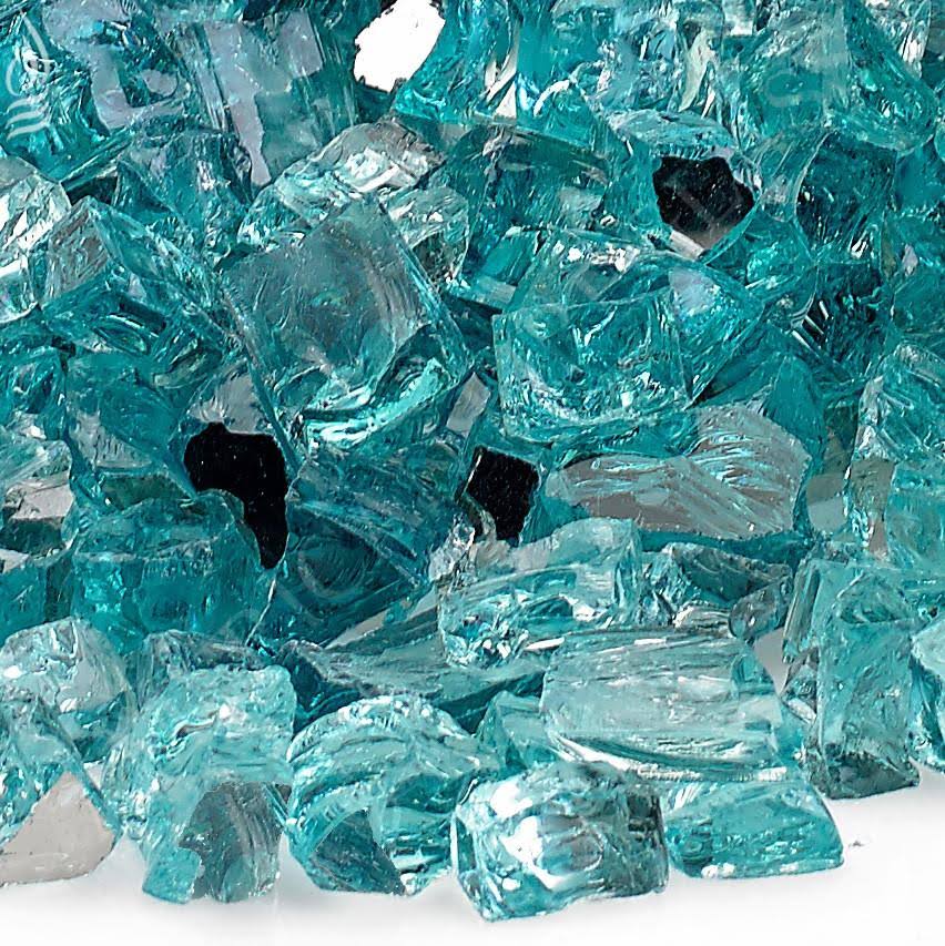 Cobalt Blue Reflective Fire Glass 10 lb Bag F5900