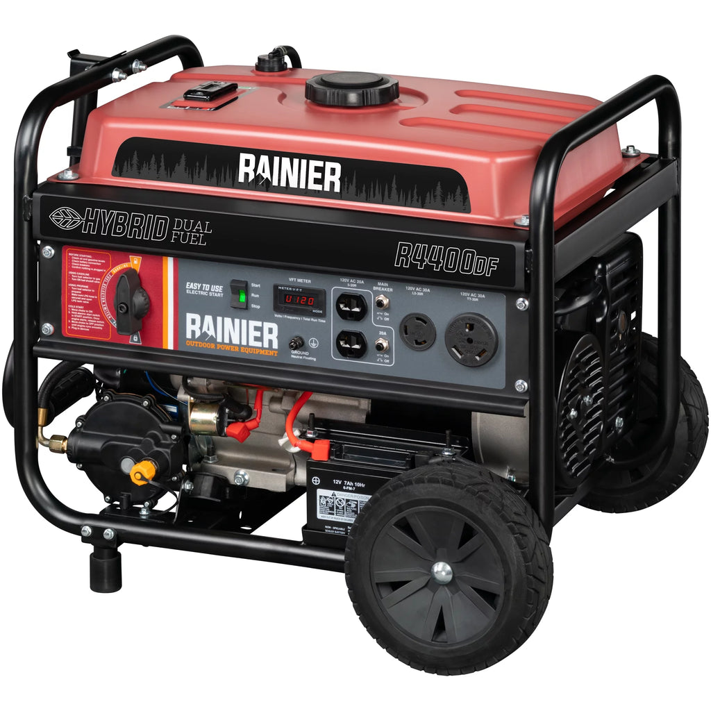 4400 Peak Watt Dual Fuel Portable Generator A711