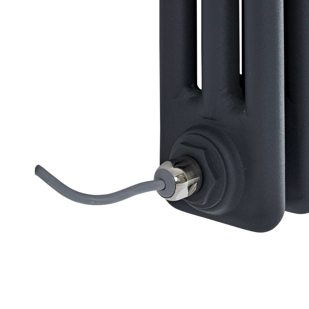 Cast Iron Electric Radiator Anthracite T83381