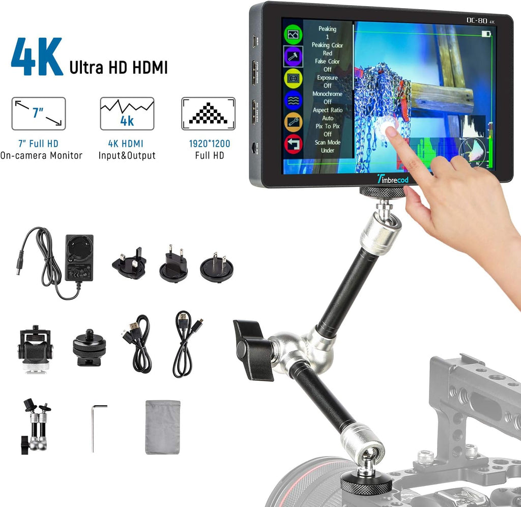 5.5 4K Camera Field Monitor with 1920x1080 HDMI Screen S361438