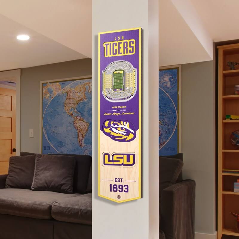 8 x 32 in. 3D Stadium Banner U42150