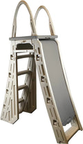 Adjustable A Frame Safety Ladder with Step Barrier C438