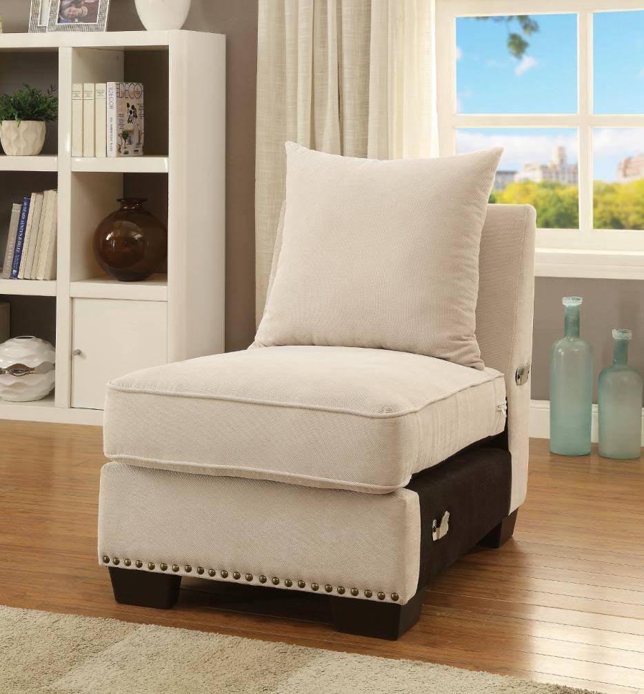 Beige Accent Chair L611319