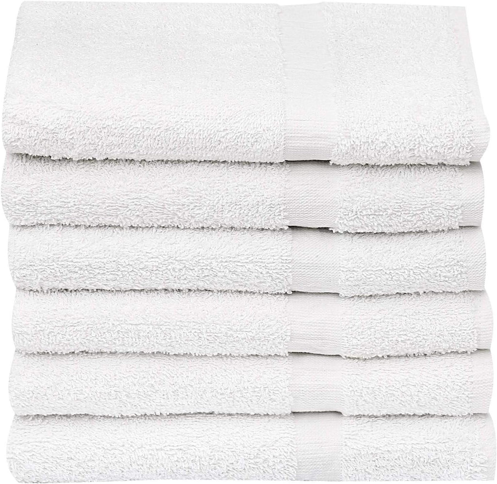 White Cotton Blend Bath Towels (24x 48 Inch) (60) C132590
