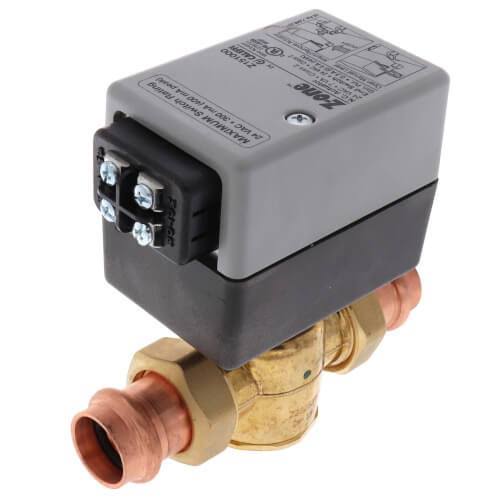 24V NC 2 Way Zone Valve 3/4x22 Presscon Fittings 7.5 G57629