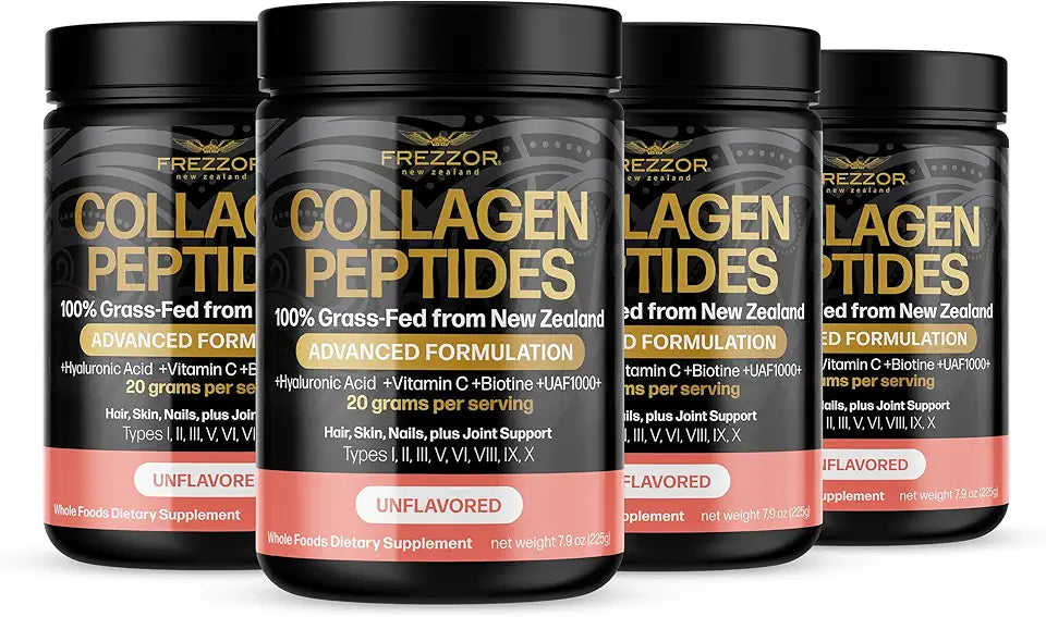 Collagen Peptides Powder Unflavored 900g 4 Jars W777