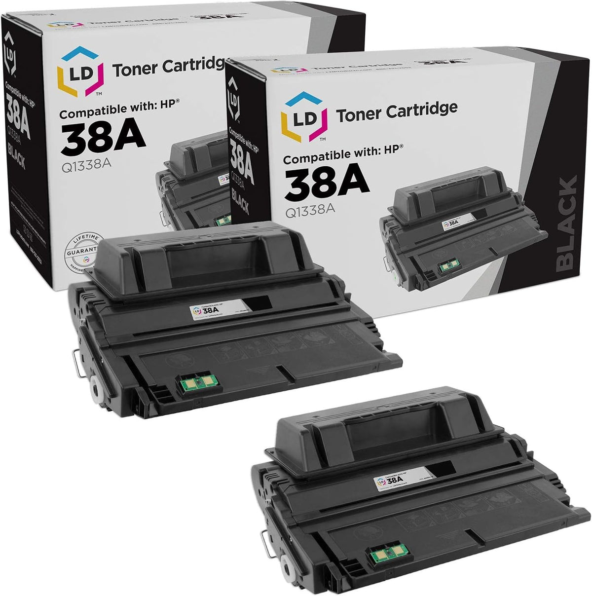 Black Toner Cartridge 2-Pack J68268