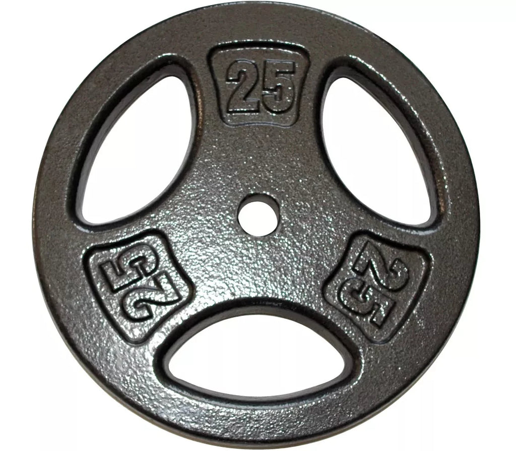 5lb Black Cast Iron Weight Plate T73569