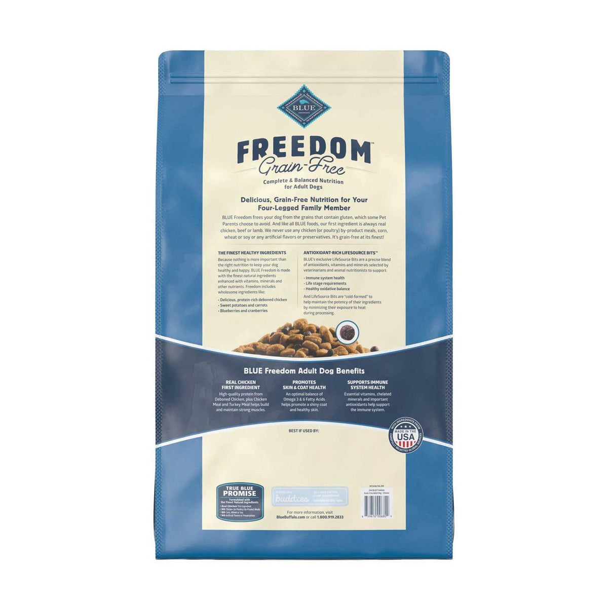 Blue Buffalo Freedom Adult Free Dog Food V179