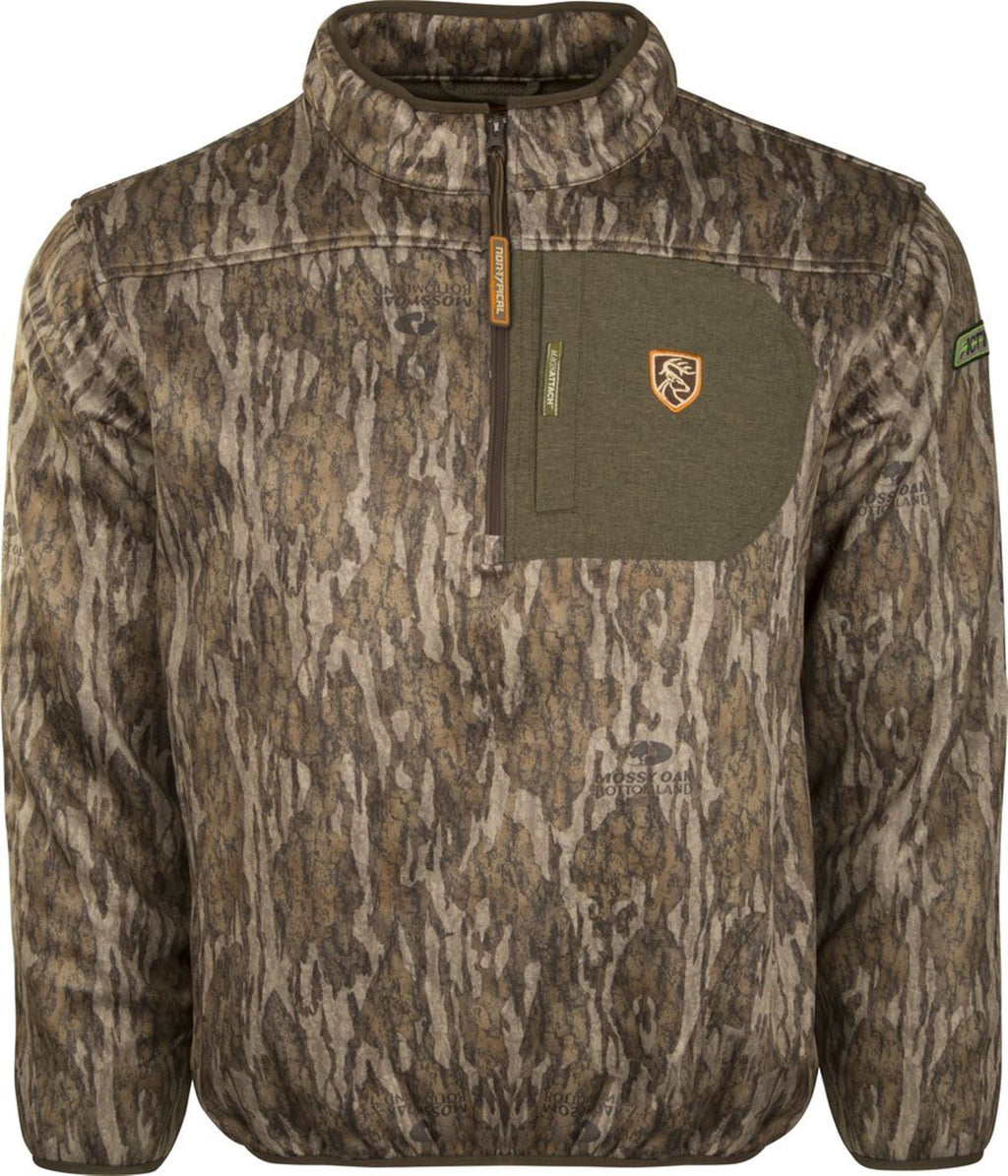 Youth 1/4-Zip Mossy Oak Bottomland L59418