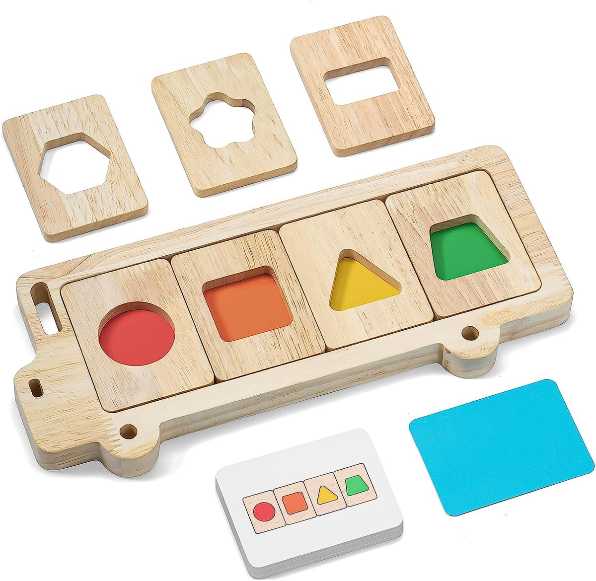 Montessori Color Shape Sorting Educational Toy for Toddlers G2601