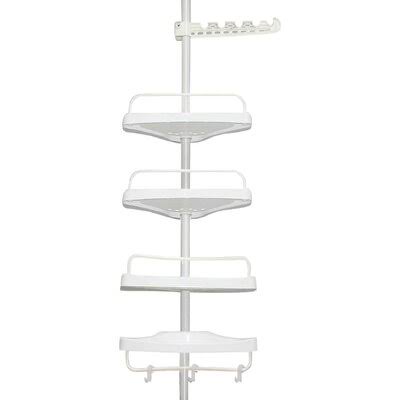 Stainless Steel Corner Shower Caddy with Tray U6953