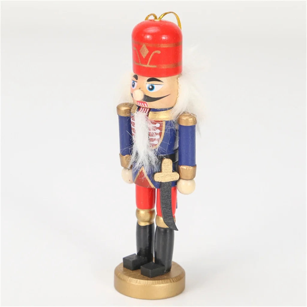Set of 4 Wood Nutcrackers Soldier Dolls U6114