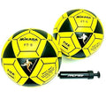 Black/Yellow 2 Pack Soccer Ball L715