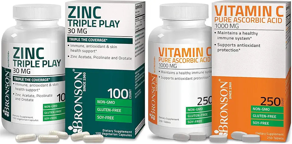 Vitamin C 1000 mg Zinc 30 mg Supplement C479