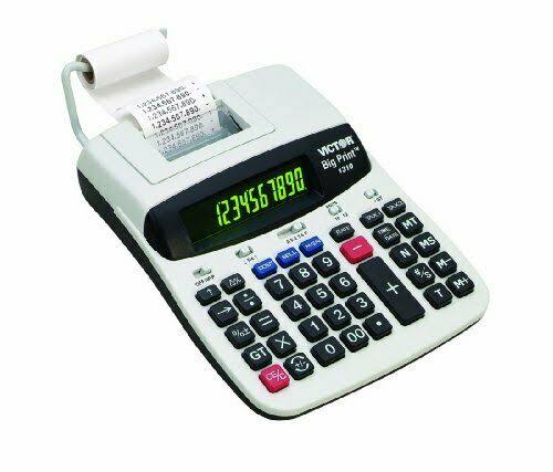 Black Thermal Printing Calculator W6383