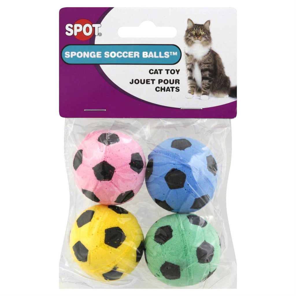 Sponge Soccer Balls Cat Toy M694