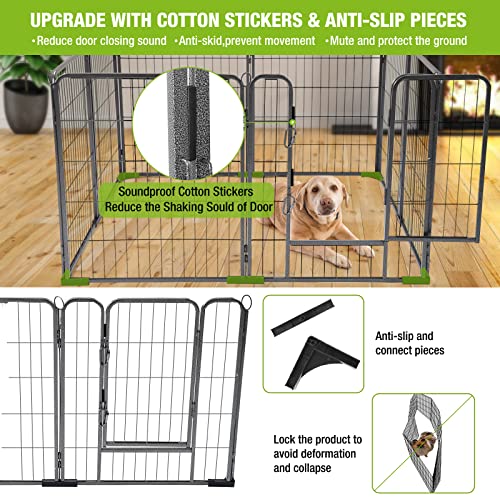 8 Panels 39 Inch Heavy Duty Dog Playpen D899