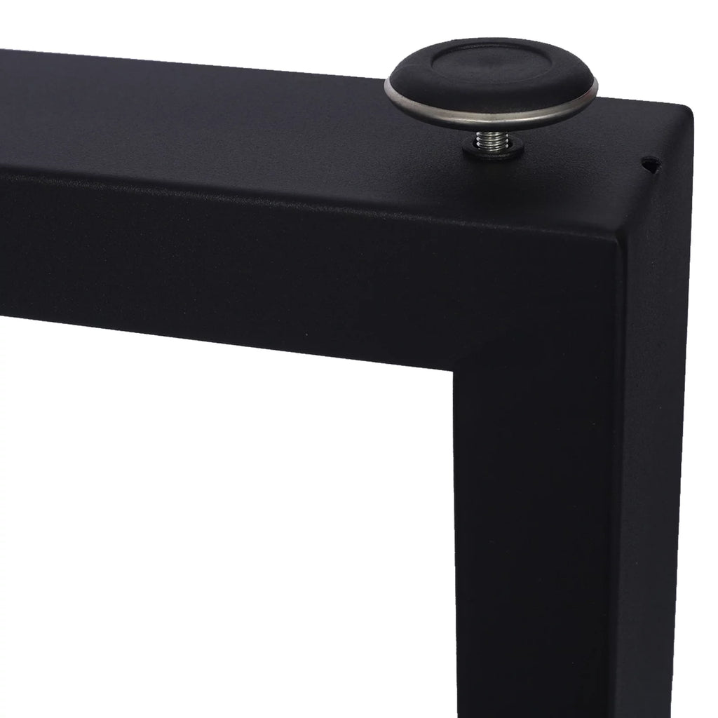 Set of 2 Square Metal Table Legs 28" K1814