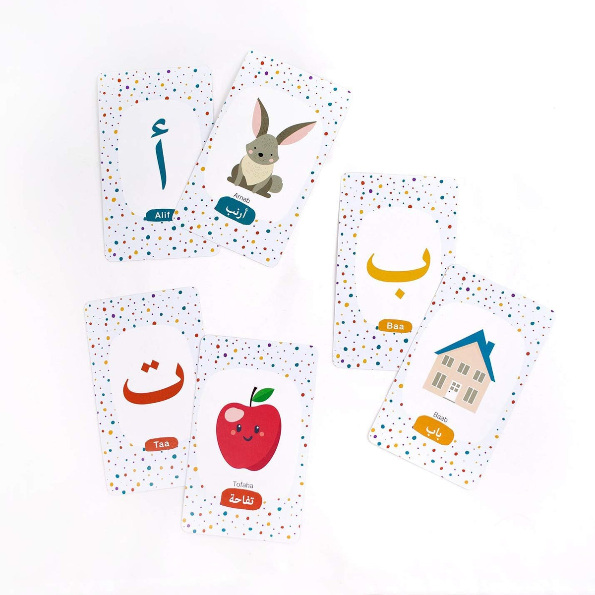 Arabic Alphabet Flash Cards Pack of 2 P5517