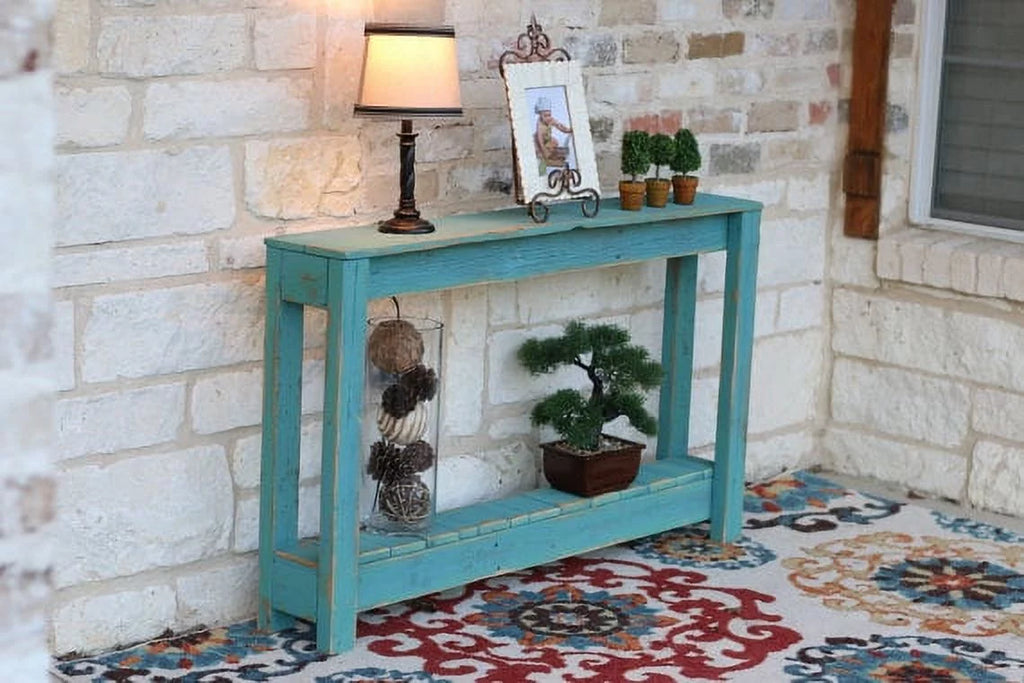Rustic Entry Way Table 46"L P1484