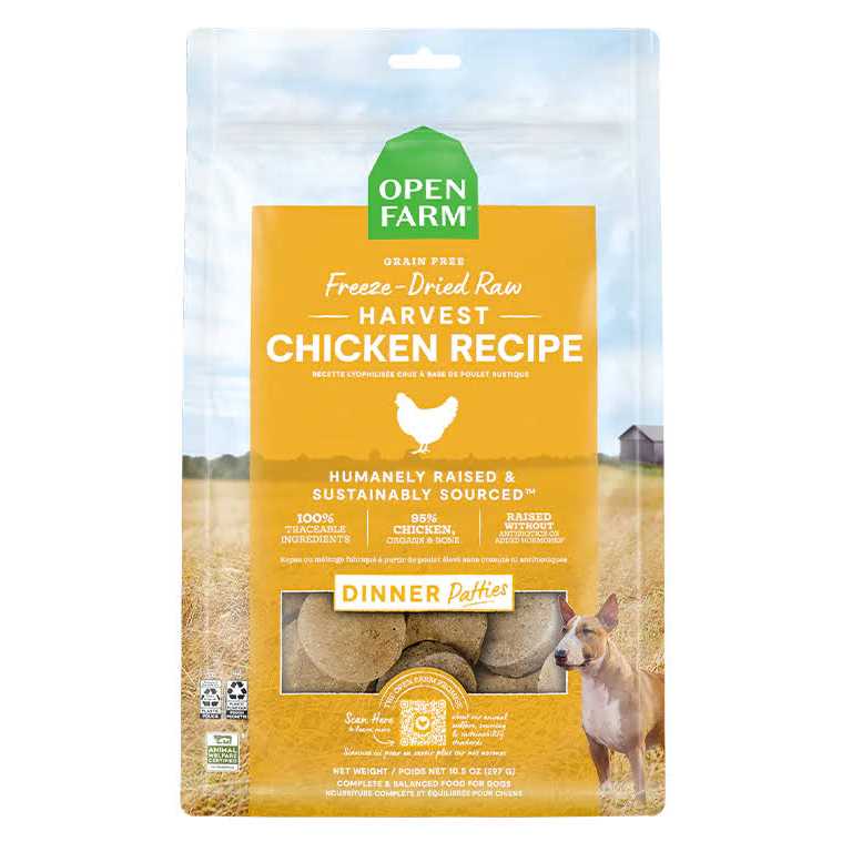 Freeze Dried Raw Patties Dog Food N656642