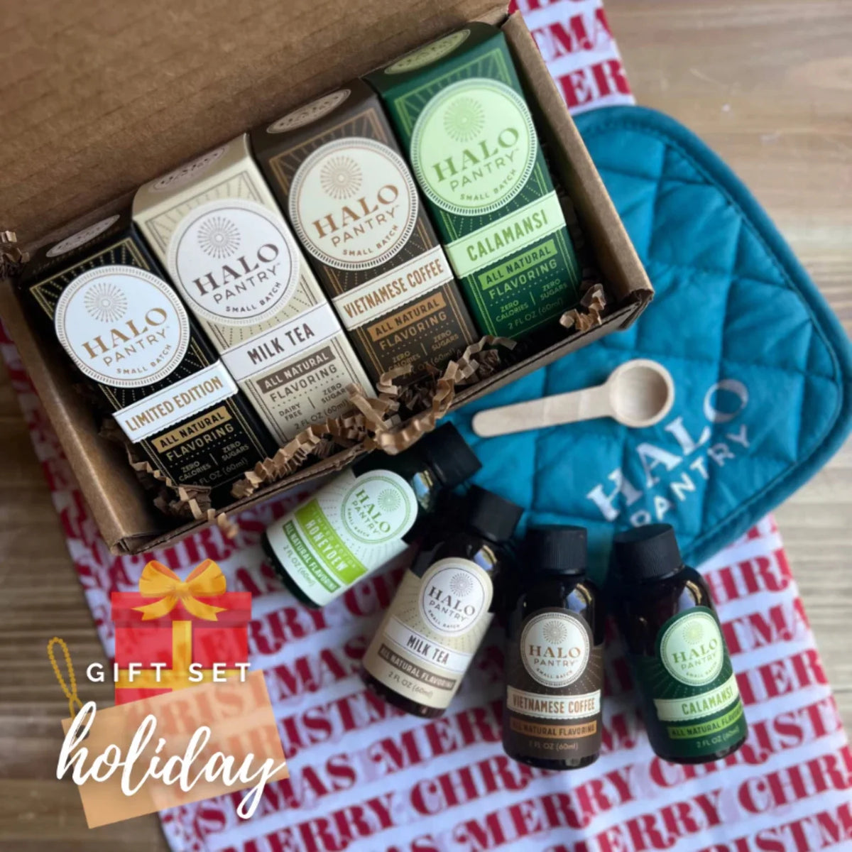 4 pk Vietnamese Coffee Calamansi Milk Tea Honeydew Melon Gift Set T5846