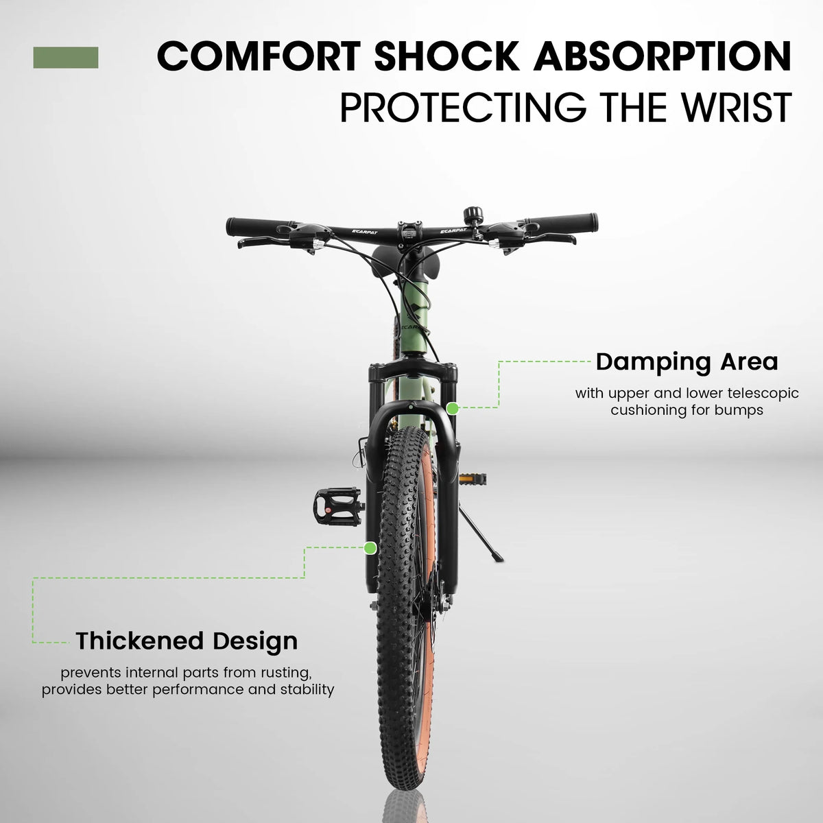 24 Inch Carbon Steel Frame Mountain Bike G778