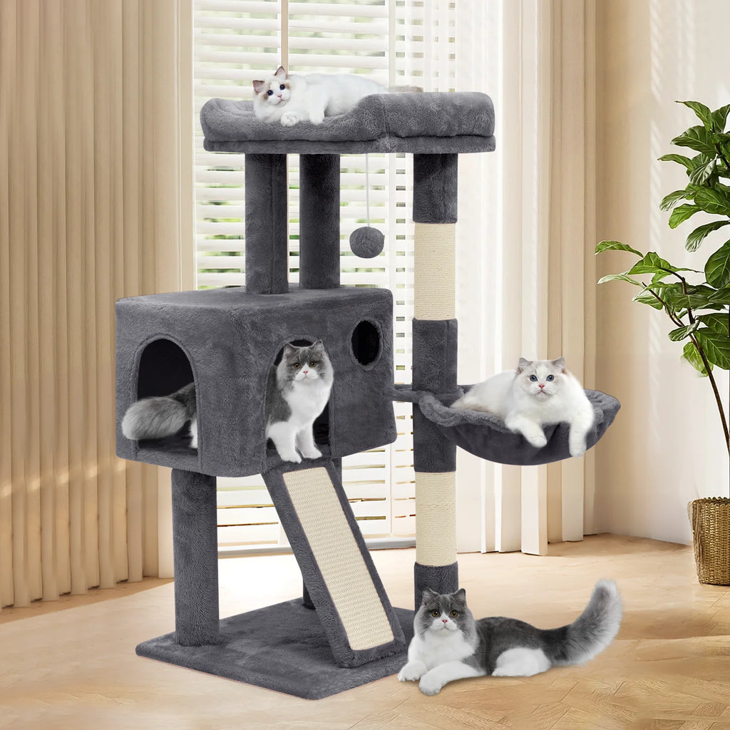 36-in Multi-Level Plush Cat Tree G23798