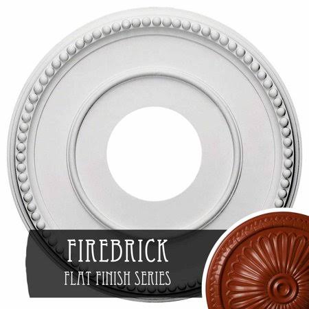 Hand-Painted Flash Blue Ceiling Medallion F939627