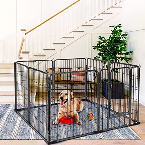 8 Panels 39 Inch Heavy Duty Dog Playpen D899