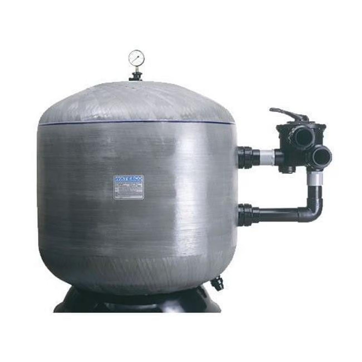 18 in. 58 PSI Fiberglass Side Mount Sand Filter W96953
