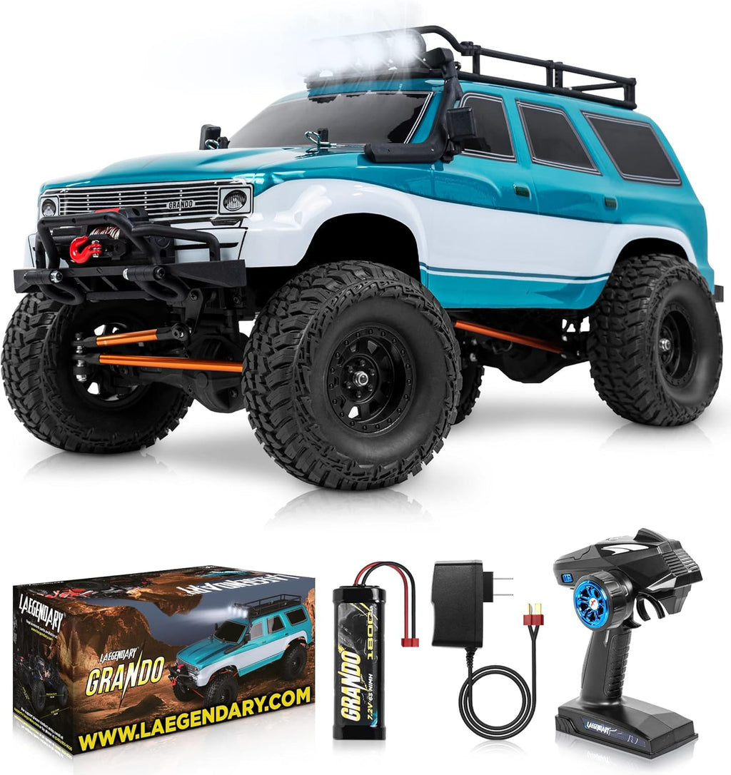 1:10 Scale Red Orange 4x4 Offroad RC Rock Crawler V655536