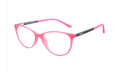 Blue Light Blocking Myopia Eyeglasses Small Face Frame Pink X108
