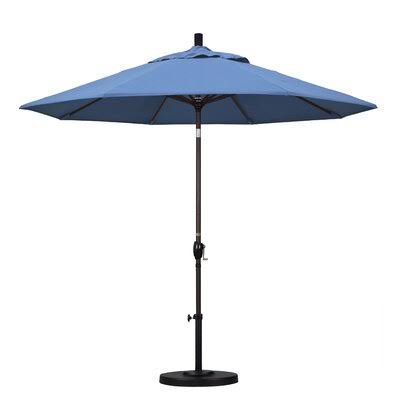 9' Market Umbrella Frost Blue Bronze H3489