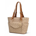 Beige Monogram Tote Bag E66830