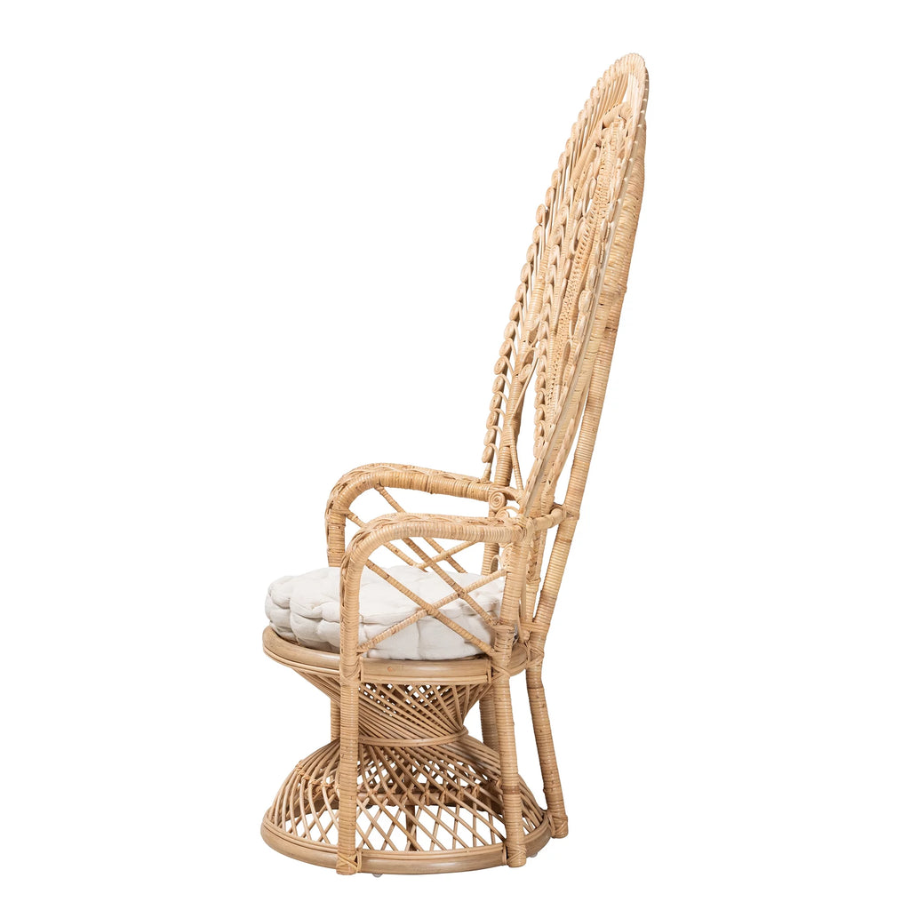 Natural Brown Rattan Chair X534
