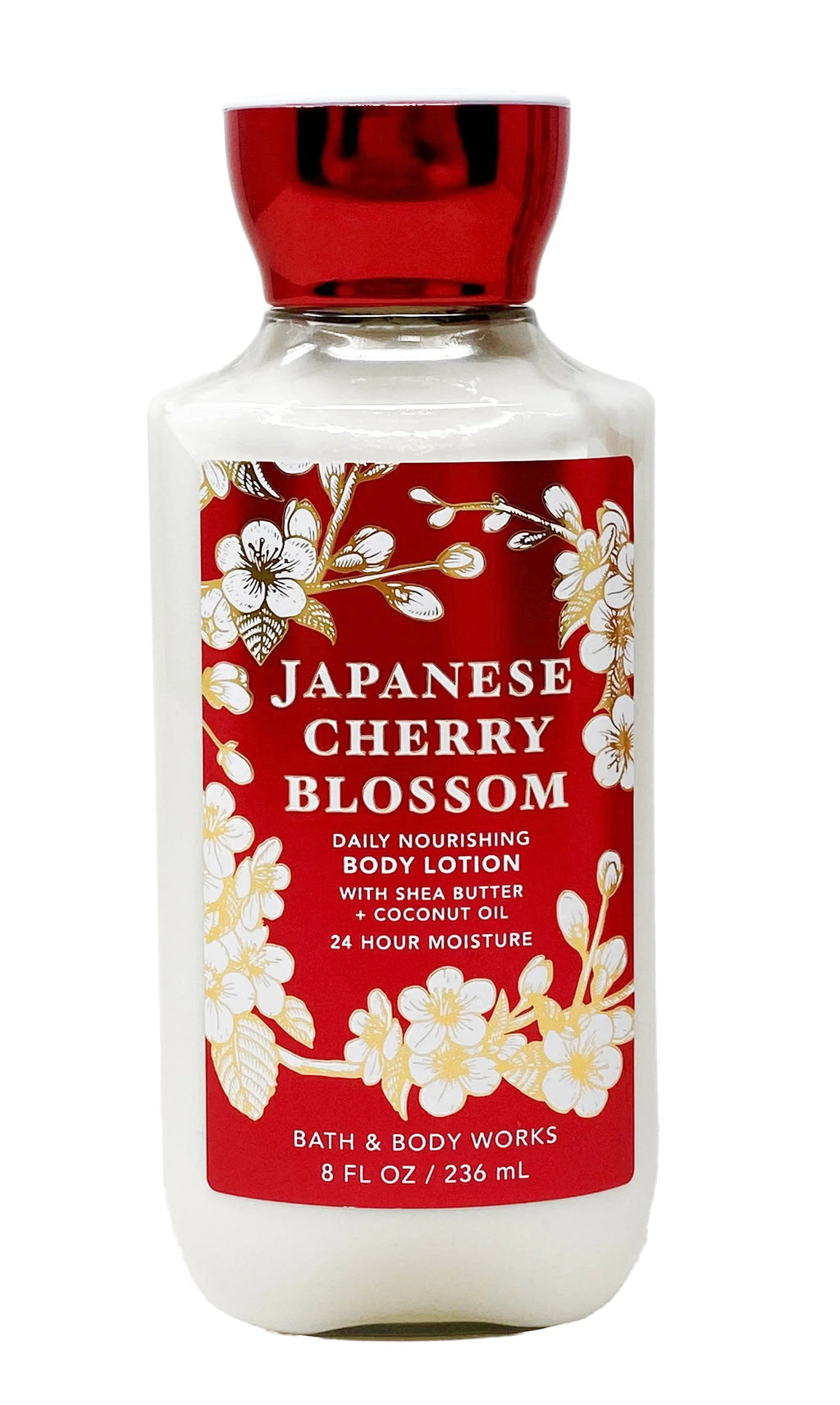 Japanese Cherry Blossom Fine Fragrance Mist, Shower Gel, Body Lotion and Hand Cream with Sample Soap Gift Bag Set R5871