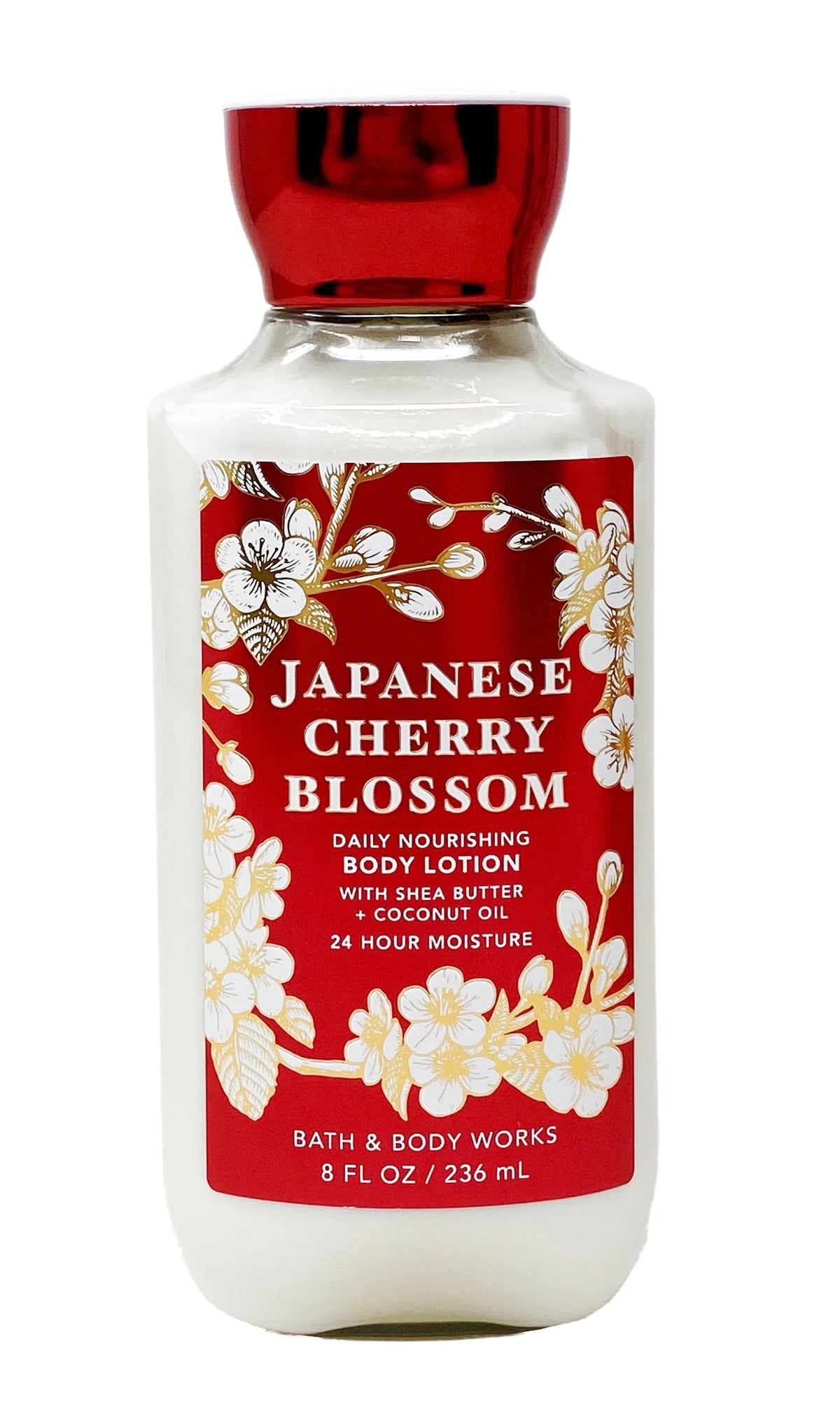 Japanese Cherry Blossom Fine Fragrance Mist, Shower Gel, Body Lotion and Hand Cream with Sample Soap Gift Bag Set R5871